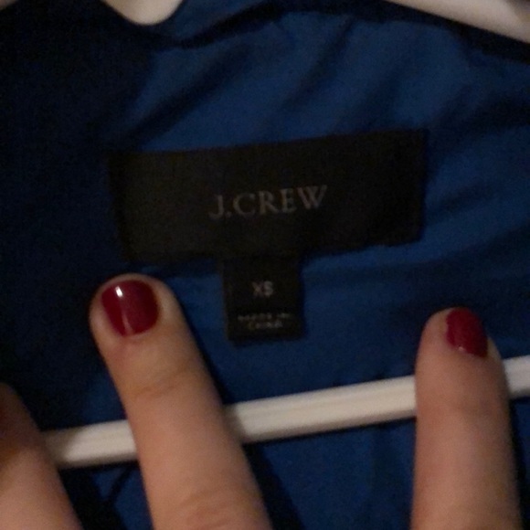 Jcrew Excursion Vest, Bright Blue, XS - Picture 2 of 4